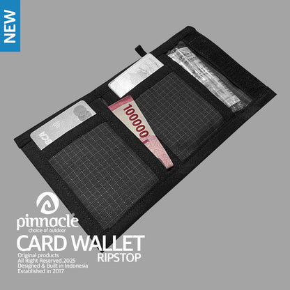 Dompet Kartu - Pinnacle Pro Card Wallet Ripstop (Black)