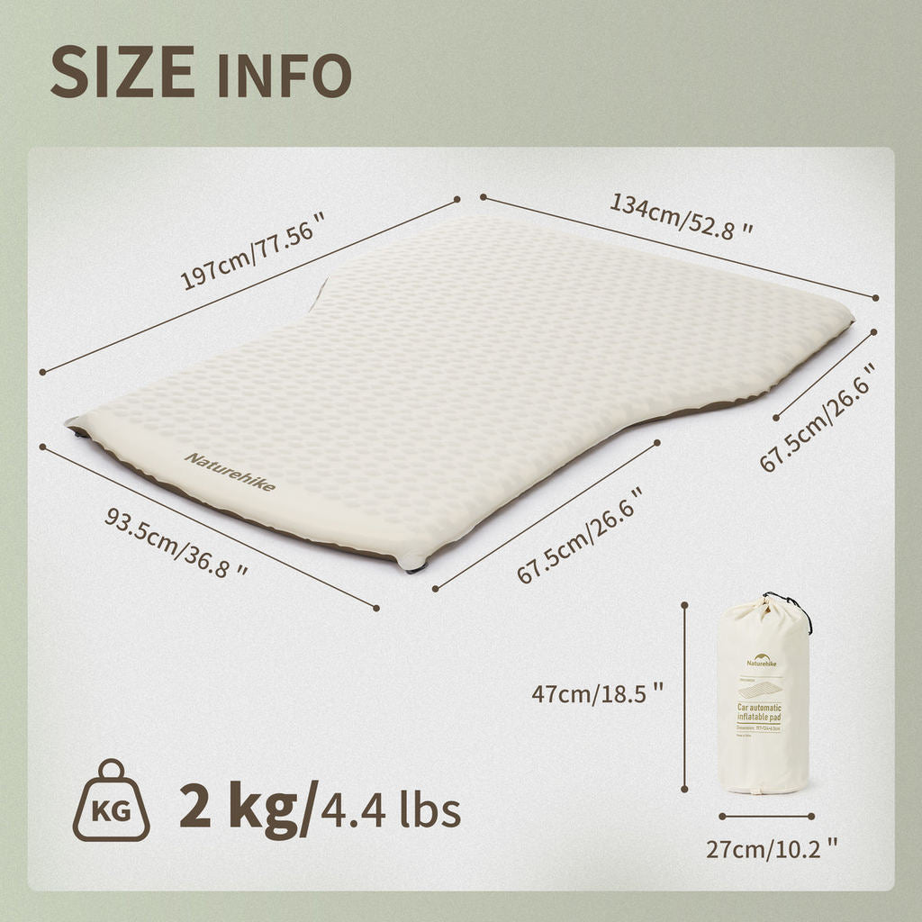 Matras Camping Mobil - Yugu™ Self-Inflating Car Camping Pad