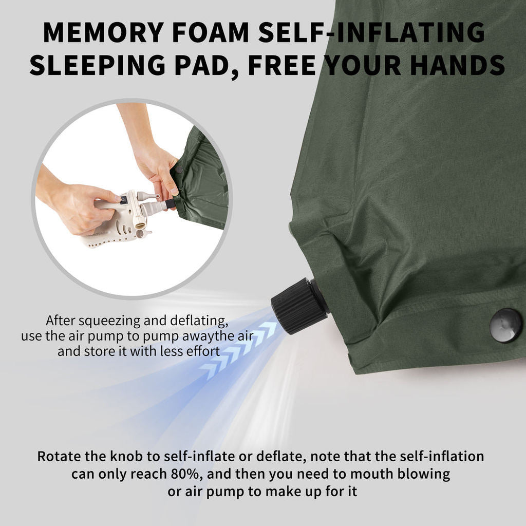 Matras Angin Camping - Naturehike D04 Thickened Self-inflating Cushion