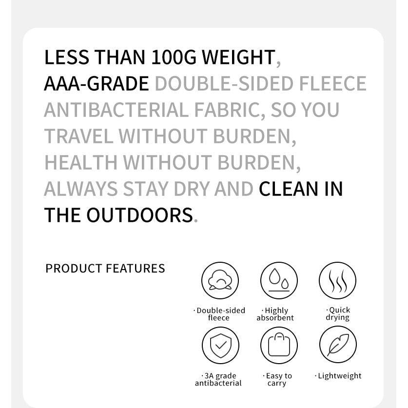 Handuk Microfiber & Anti-Bacterial Outdoor - Naturehike Quick Drying Towel