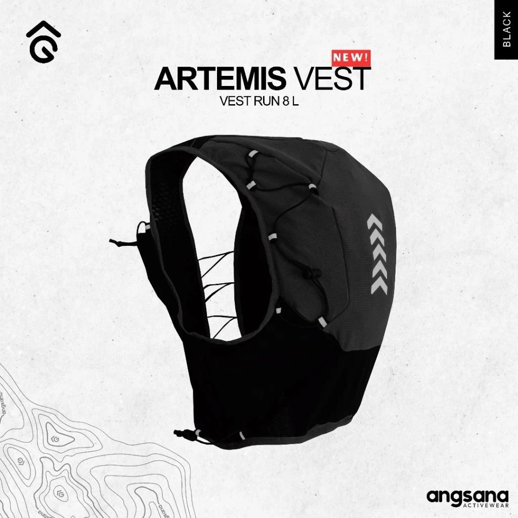 Rompi Lari / Vest Trail Running - Angsana Artemis Breathable Hydro Tech
