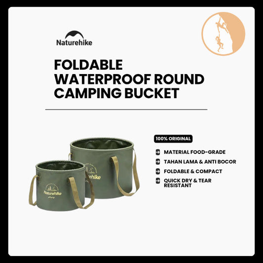 Ember Lipat Outdoor - Naturehike Foldable Waterproof Round Camping Bucket