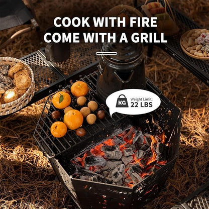 Tungku Lipat Outdoor - Naturehike Totem™ Portable Folding Fire Pit
