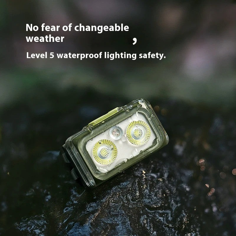 Senter Kepala Gunung/Hiking/Trail Running - Naturehike Xing Ye Pro Night Running Headlamp / Adventure Green /CNK2550ZM011