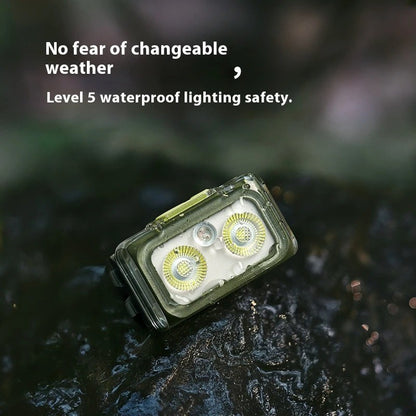 Senter Kepala Gunung/Hiking/Trail Running - Naturehike Xing Ye Pro Night Running Headlamp / Adventure Green /CNK2550ZM011