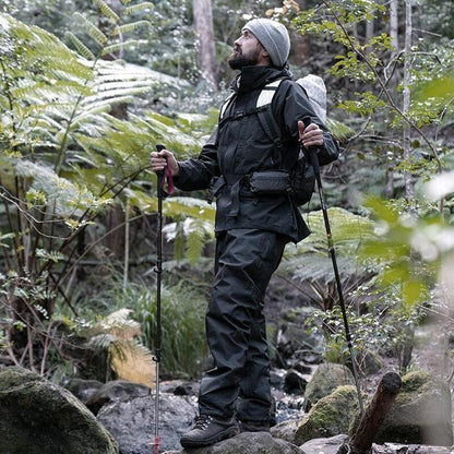 Celana Panjang Gunung Waterproof Unisex - Naturehike Outdoor Weatherproof  Pants / Black