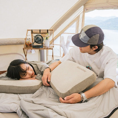 Bantal Traveling/Portable - Naturehike Memory Foam Comfort Square Pillow