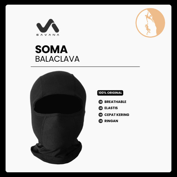 Balaclava Face Mask / Masker Wajah - Savana Soma