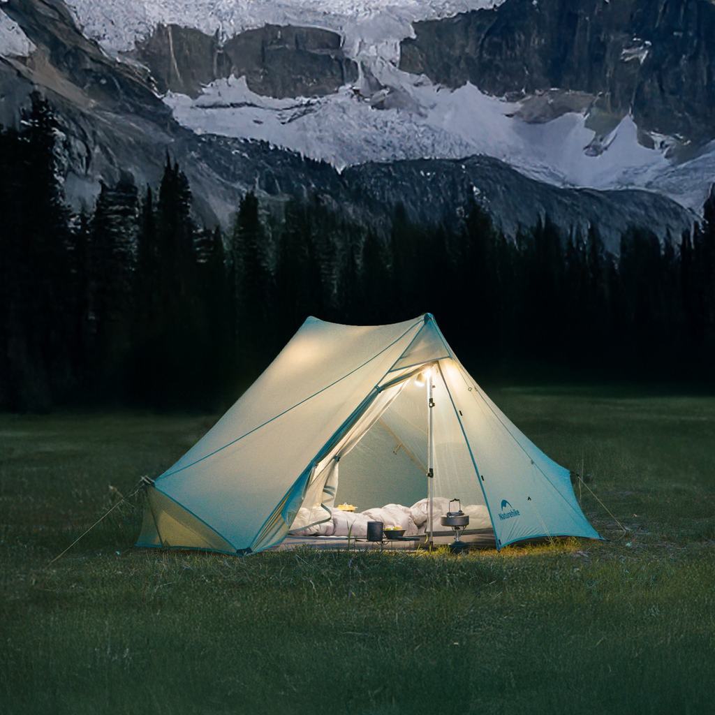 Tenda Camping/Ultra Light Hiking - Naturehike Lingfeng Hiking Tent UL / Kapasitas 2 Orang /15D Nylon