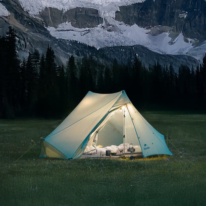 Tenda Camping/Ultra Light Hiking - Naturehike Lingfeng Hiking Tent UL / Kapasitas 2 Orang /15D Nylon