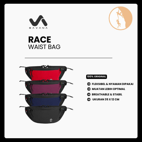 Tas Pinggang Olahraga/Waist Bag - Savana Race
