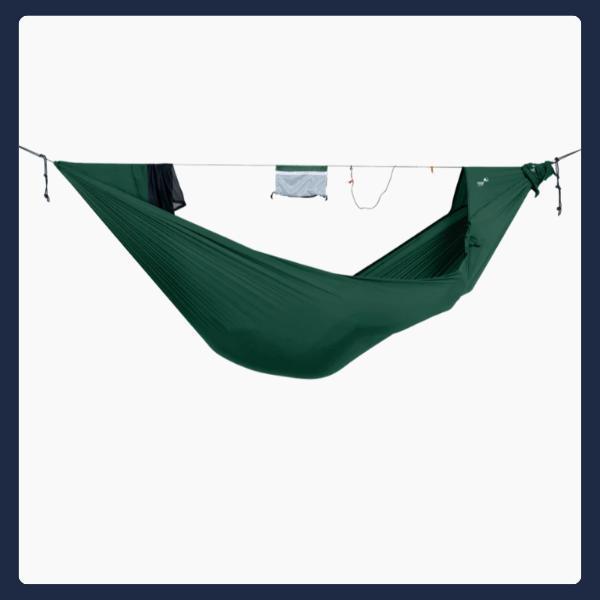 Ticket To The Moon Lightest Pro Hammock - Hammock Outdoor Camping dengan Jaring Serangga Terintegrasi Bahan Ripstop Nylon 20D Kapasitas 150kg