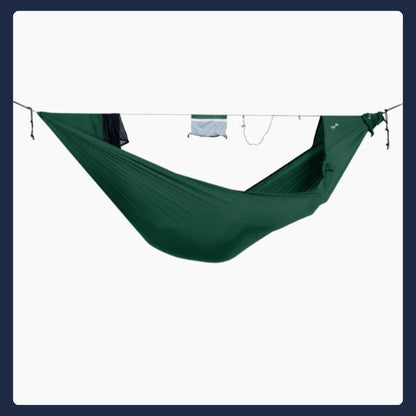 Ticket To The Moon Lightest Pro Hammock - Hammock Outdoor Camping dengan Jaring Serangga Terintegrasi Bahan Ripstop Nylon 20D Kapasitas 150kg