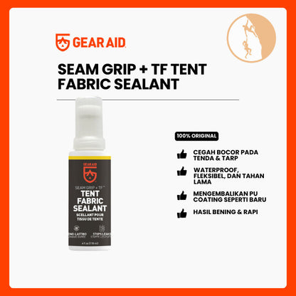Pelapis & Penutup Jahitan Tenda Anti Bocor - Gear Aid Seam Grip + TF Tent Fabric Sealant
