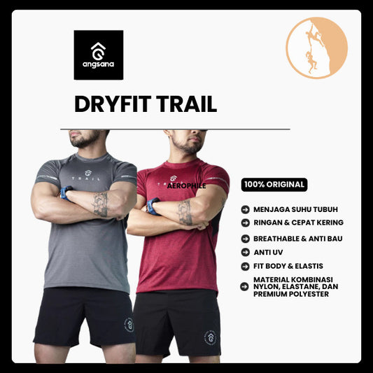 Kaos Jersey Olahraga - Angsana Dryfit Trail