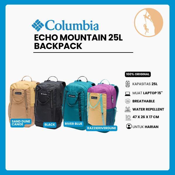 Columbia Echo Mountain 25L Backpack- Tas Ransel Gunung