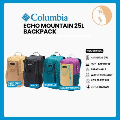 Columbia Echo Mountain 25L Backpack- Tas Ransel Gunung
