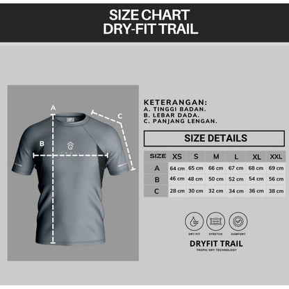 Kaos Jersey Olahraga - Angsana Dryfit Trail