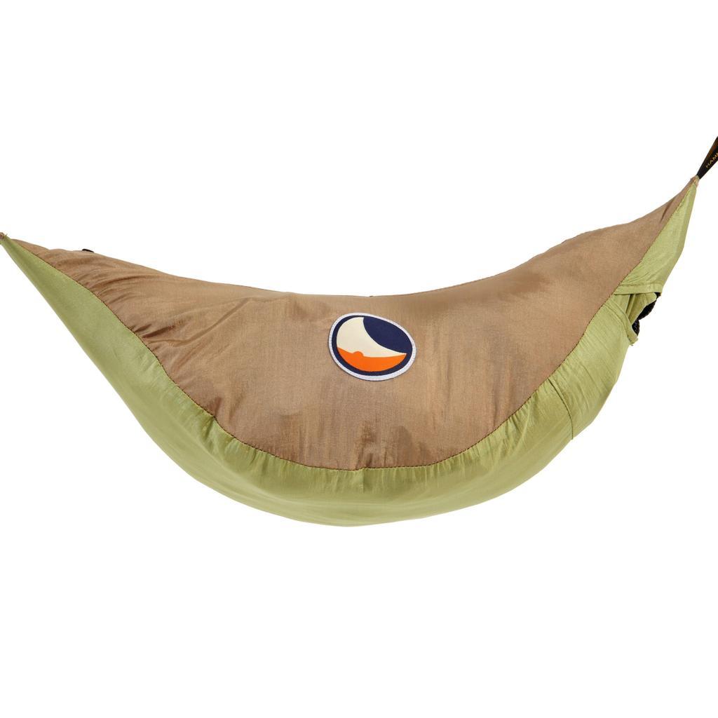 Ticket To The Moon Honeymoon Hammock Green Apple/Ice Brown Kasur Tidur Camping Outdoor Ayunan Super Luas Nyaman 500 x 300 cm Beban 300 kg