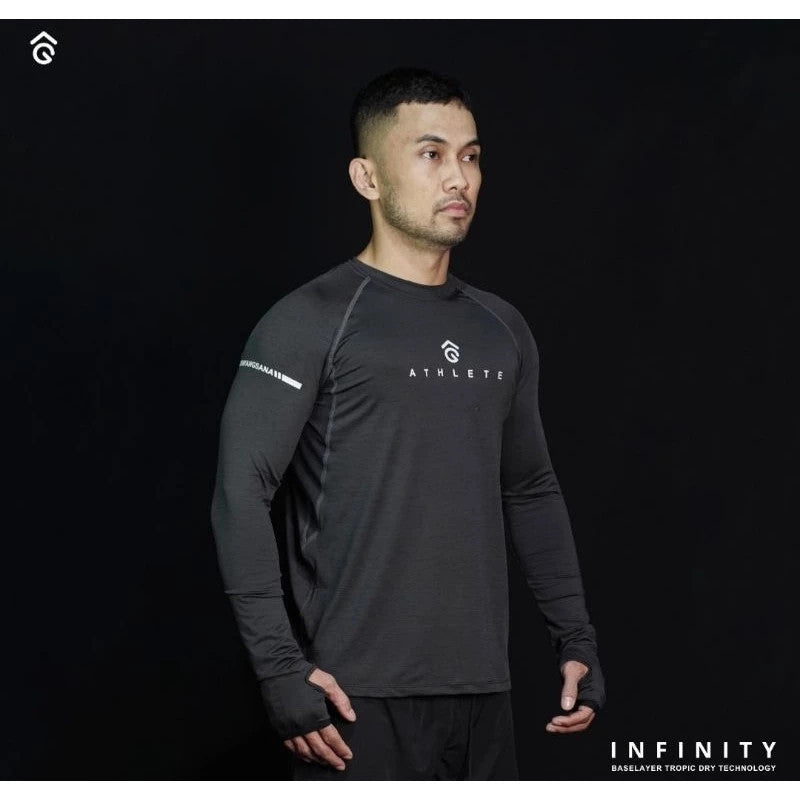 Base Layer Baju Olahraga - Angsana Infinity Long Sleeve