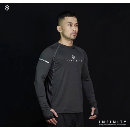 Base Layer Baju Olahraga - Angsana Infinity Long Sleeve