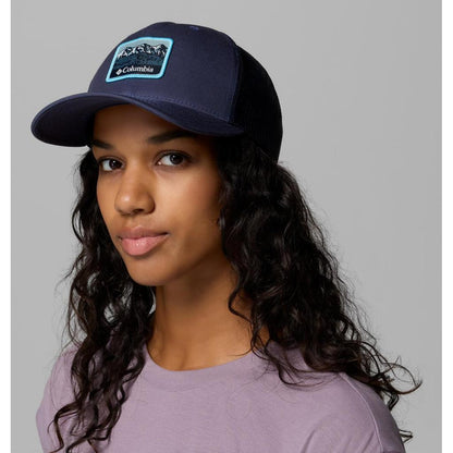 Topi Outdoor Unisex - Columbia Mesh Snap Back Cap High & Adjustable  (Nocturnal/Sisters)