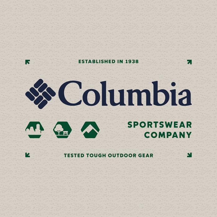 Kaos Outdoor/Hiking Pria - Columbia Men's Kwick Hike™ Graphic Short Sleeve T-Shirt (Dark Stone Heather)