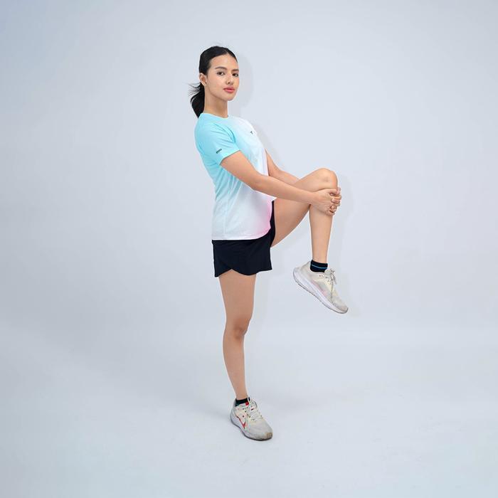 Kaos Wanita Dry Fit Baju Olahraga - Trijee Women Sweat Act Tee