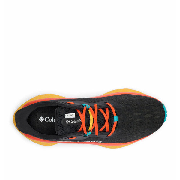 Sepatu Lari Pria Trail Running - Columbia Men's Konos Elevate™ Shoes (Black/Red Quartz)