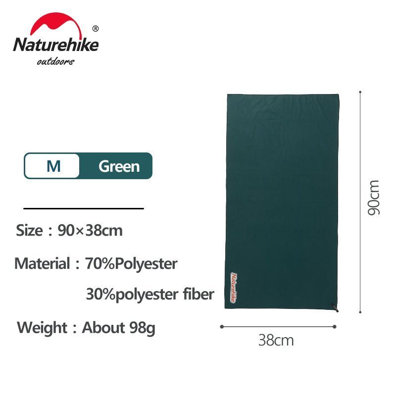 Handuk Microfiber & Anti-Bacterial Outdoor - Naturehike Quick Drying Towel