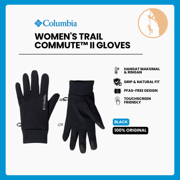 Sarung Tangan Outdoor Wanita - Columbia Women's Trail Commute™ II Gloves