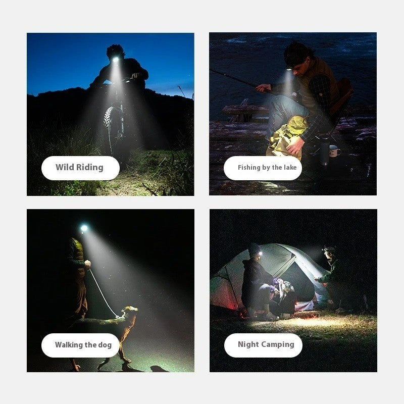 Senter Kepala Gunung/Hiking/Trail Running - Naturehike Xing Ye Pro Night Running Headlamp / Adventure Green /CNK2550ZM011