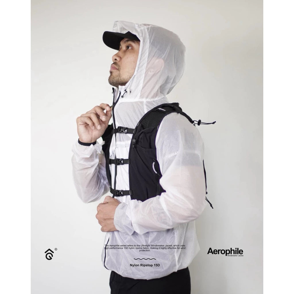 Jaket Windbreaker Ultralight - Angsana Aerophile Packable  Jacket Trail Running