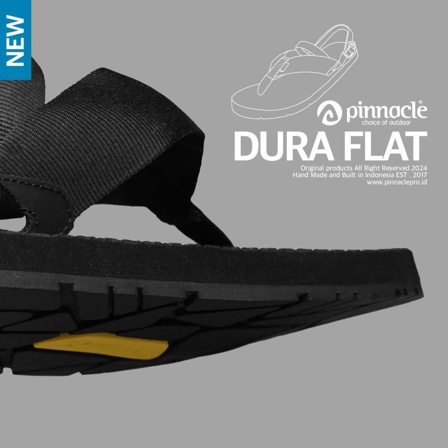 Pinnacle Sandal Dura Flat-Black