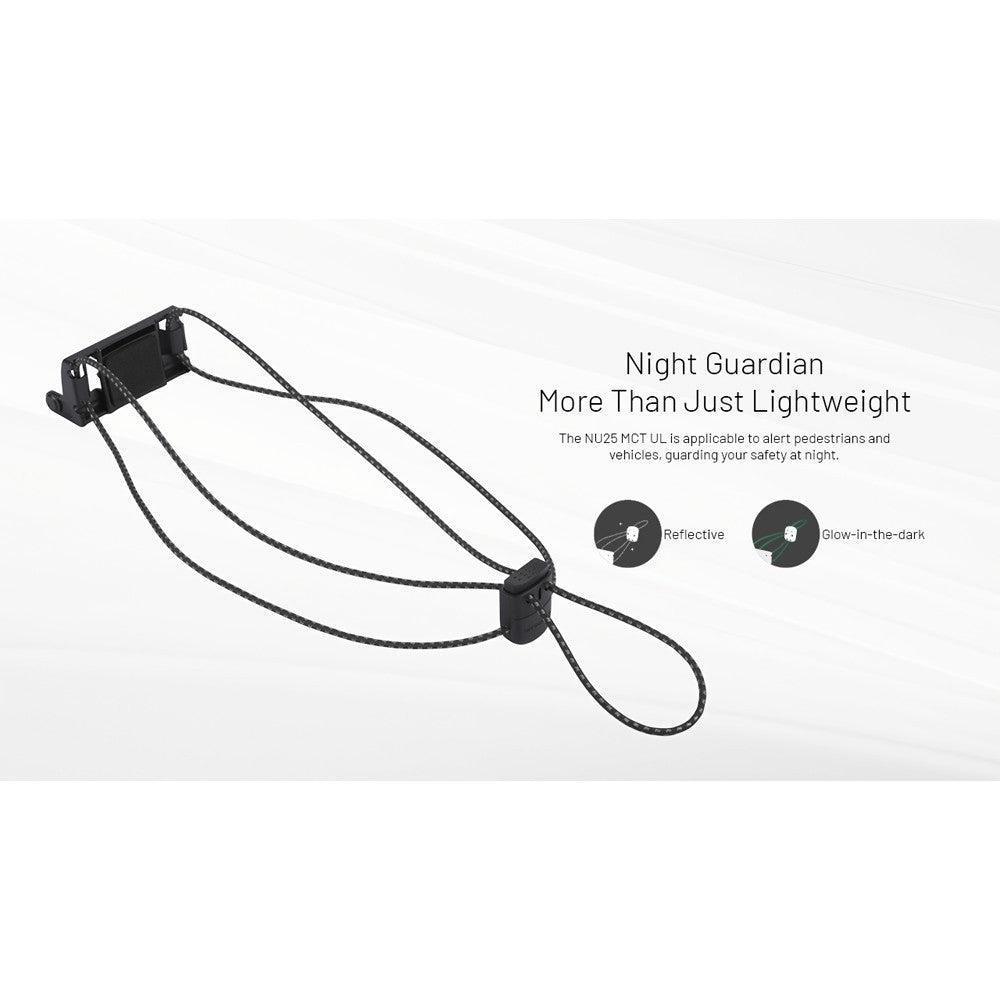 Senter Kepala LED Headlamp - NITECORE NU25 MCT UL 3in1 Color 400 Lumens 700mAh IP66