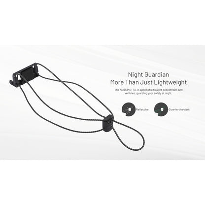 Senter Kepala LED Headlamp - NITECORE NU25 MCT UL 3in1 Color 400 Lumens 700mAh IP66
