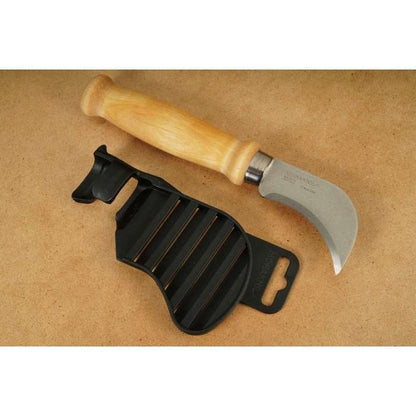 Pisau Morakniv Roofing Felt Knife Wooden Handle (S) - Stainless Steel