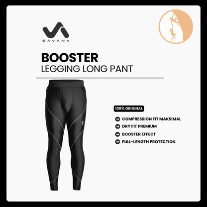 Celana Legging Panjang Olahraga Compression - Savana Booster  Long Pants