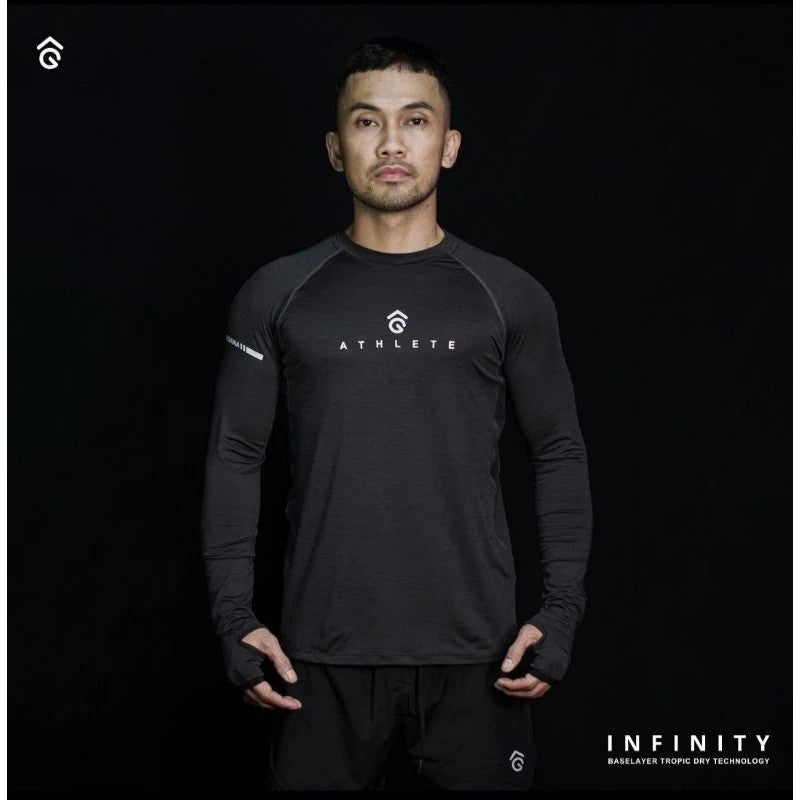 Base Layer Baju Olahraga - Angsana Infinity Long Sleeve