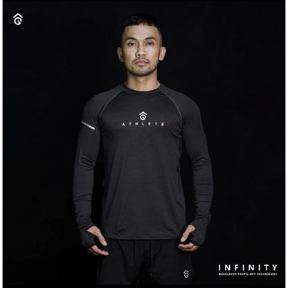 Base Layer Baju Olahraga - Angsana Infinity Long Sleeve