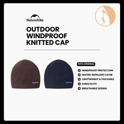 Topi Kupluk Gunung - Naturehike Outdoor Windproof Knitted Cap