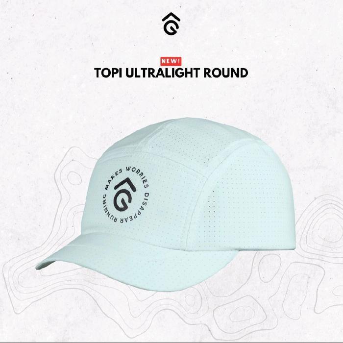 Topi Lari Ringan & Breathable - Angsana Series Round Running Cap