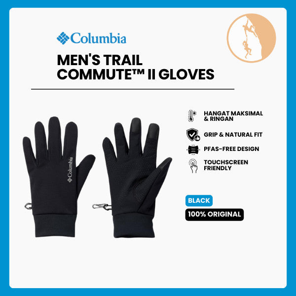 Sarung Tangan Outdoor Pria - Columbia Men's Trail Commute™ II Gloves