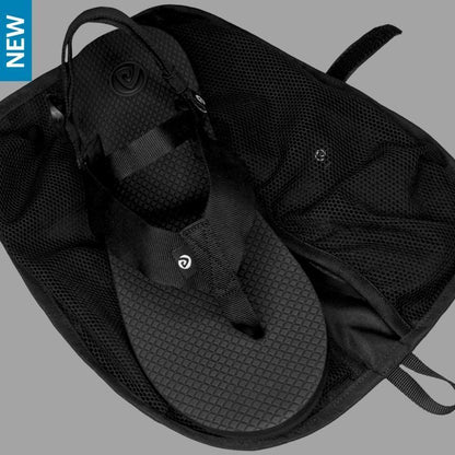 Pinnacle Sandal Dura Flat-Black