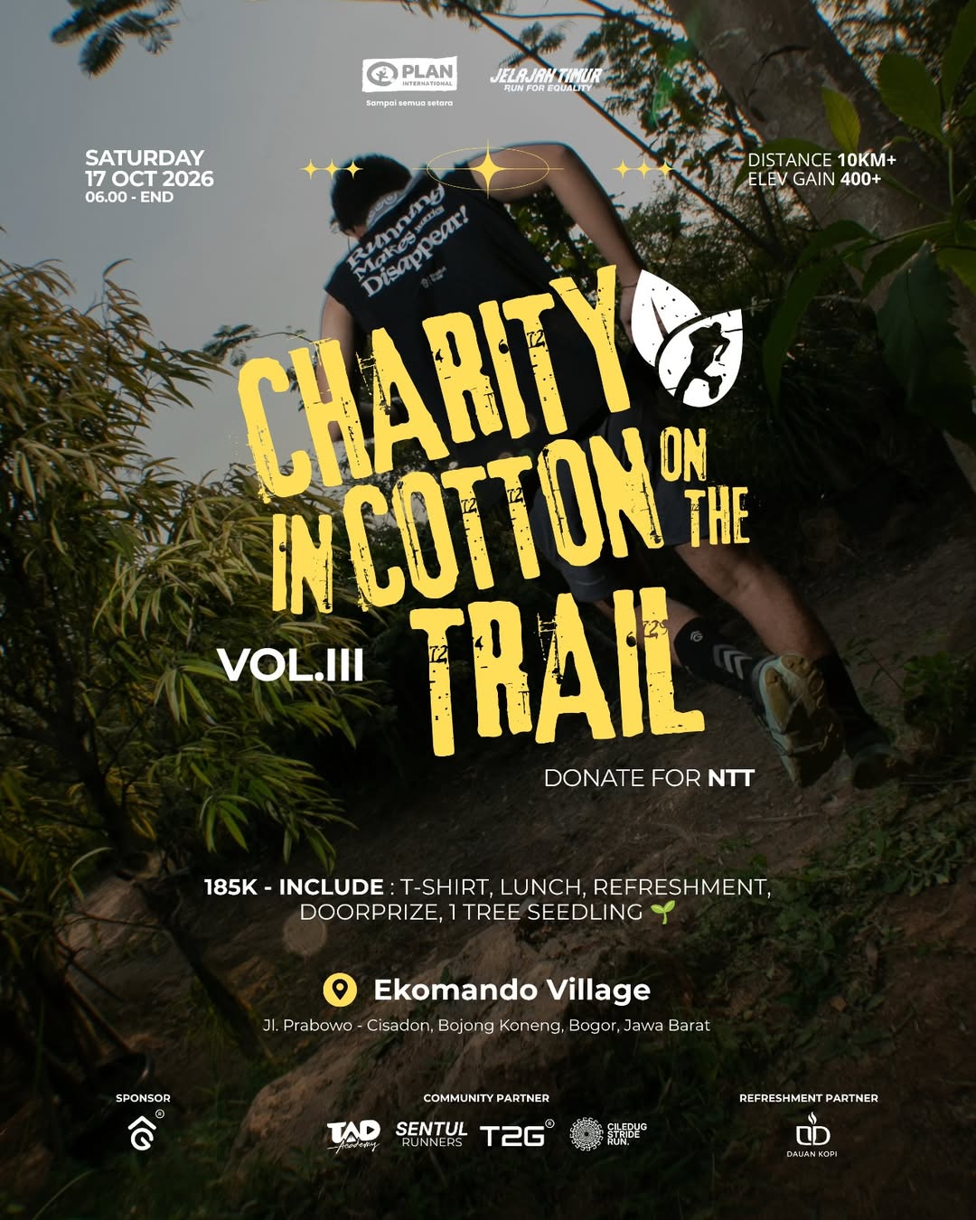 Charity in Cotton on the Trail · Vol. III poster acara