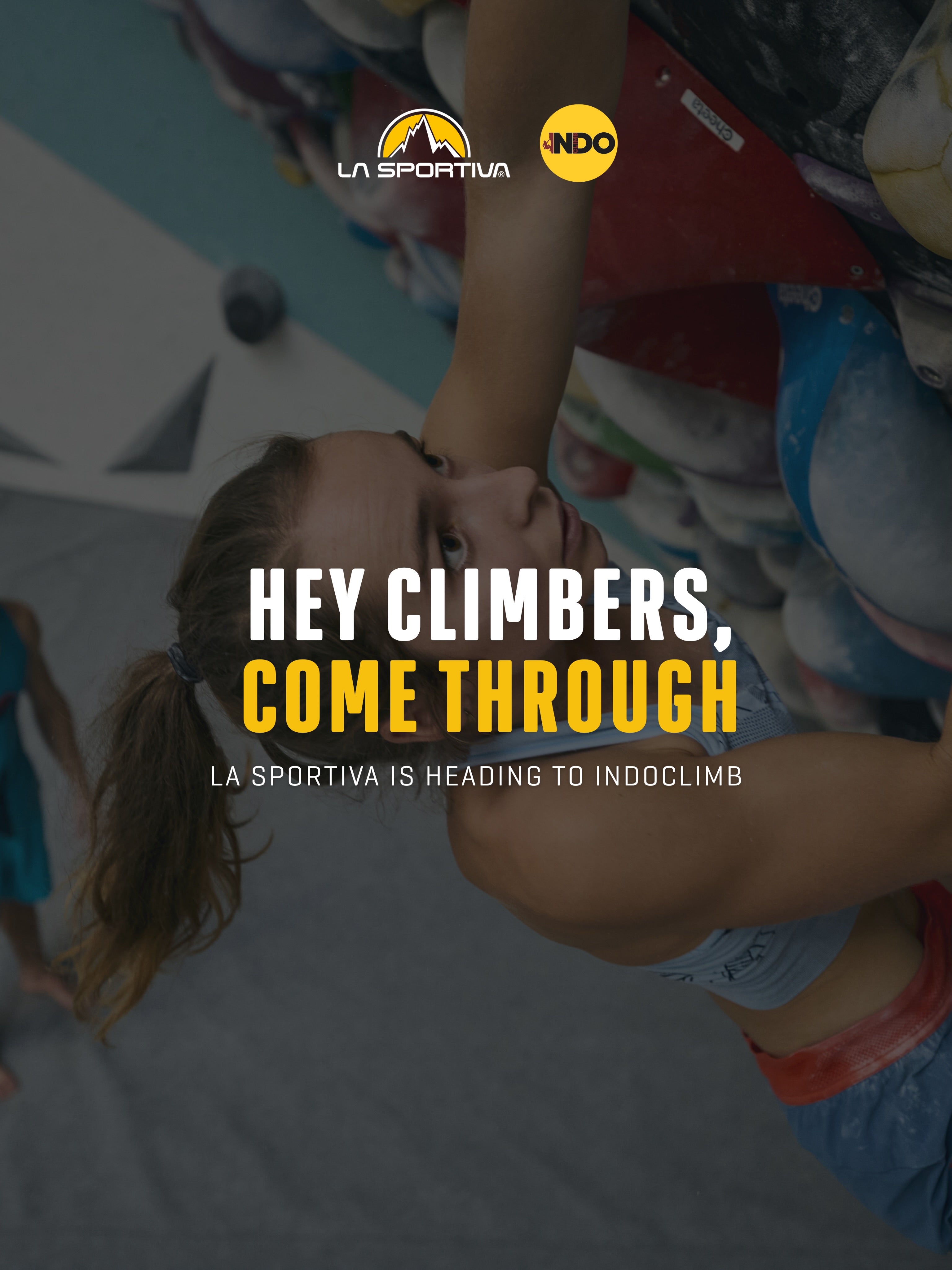 Brand presence at IndoClimb